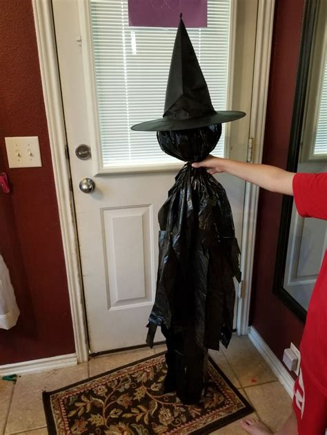 Home depot witch on a broom